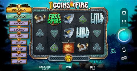 11 Coins Of Fire Parimatch