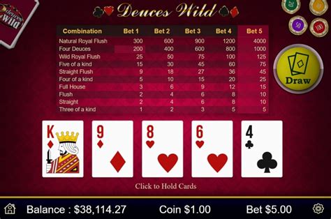 2 Deuces Wild Mobilots Slot - Play Online