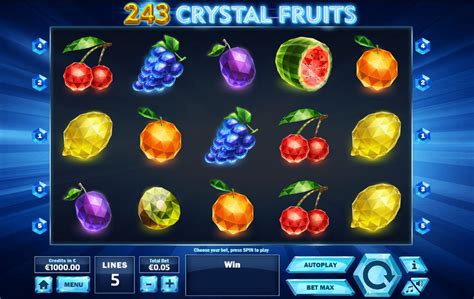 243 Crystal Fruits Betsson