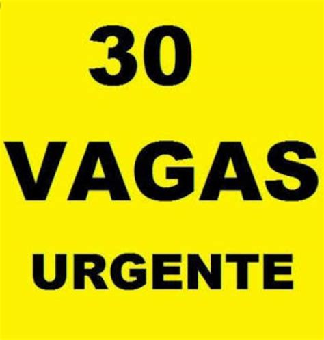 30 Vagas