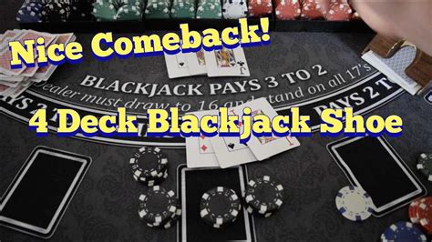 4 Deck Blackjack Sapato