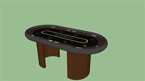 48 Redonda Mesa De Poker Planos