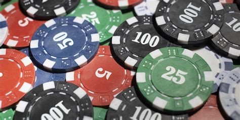 5 Abaixo Fichas De Poker