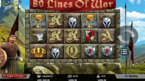 50 Lines Of War 888 Casino