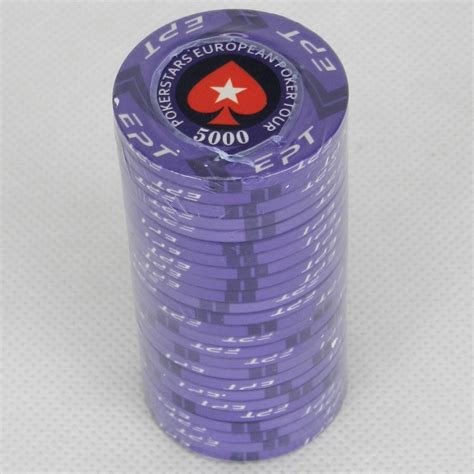 5000 Fichas De Poker