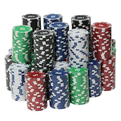 600 Pedaco De Fichas De Poker Caso