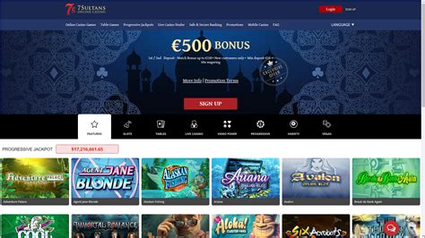 7 Sultoes Codigos De Bonus De Casino