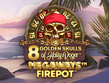 8 Golden Skulls Of Holly Roger Megaways Leovegas