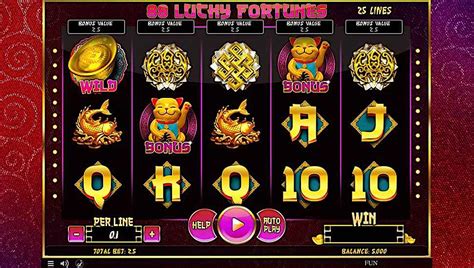 88 Lucky Fortunes Betano