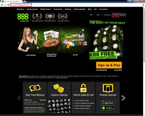 888 Casino Player Could Log And Deposit Into