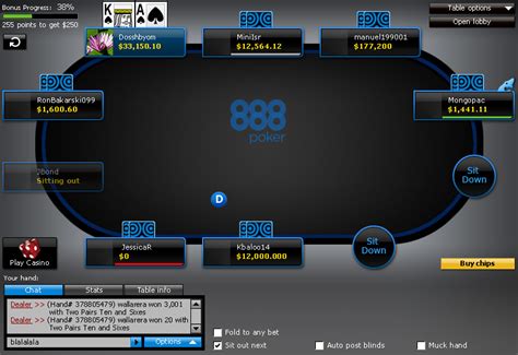 888 Poker Telefon Einzahlung