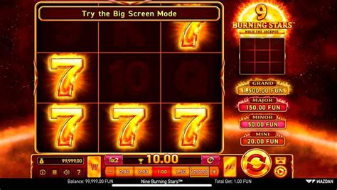 9 Burning Stars 888 Casino