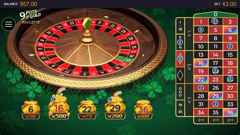 9 Pots Of Gold Roulette Blaze