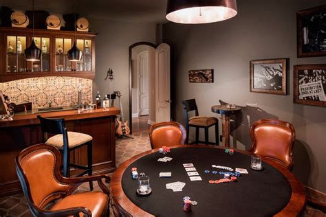 A Area Da Baia De Salas De Poker