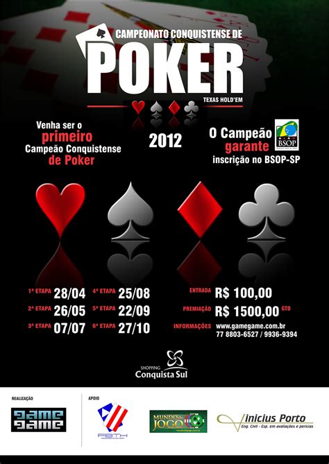 A Noite De Poker Cartazes