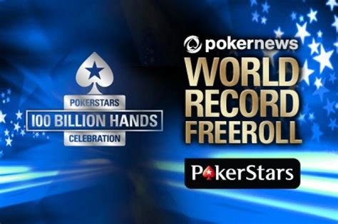 A Pokerstars Recorde Mundial Do Guinness Torneio