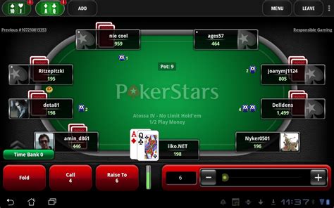 A Pokerstars Ue Android Com Dinheiro Real