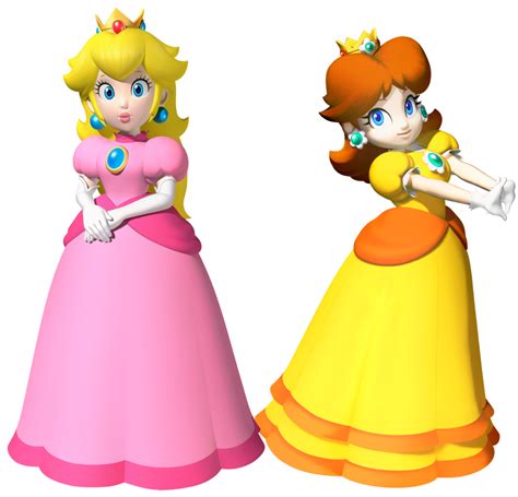 A Princesa Peach E Daisy Poker Face