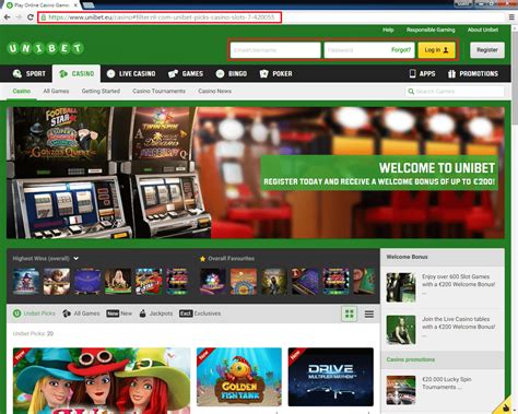 A Unibet Casino Login