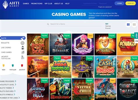 Ahti Games Casino App