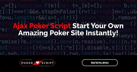 Ajax Poker Script