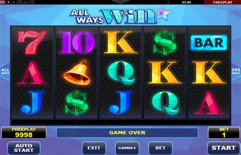 All Ways Win Slot - Play Online