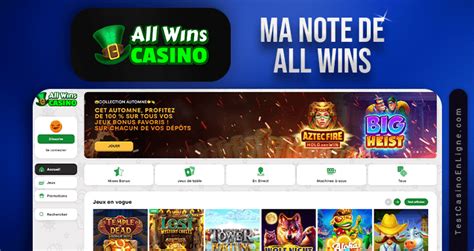 All Wins Casino Login