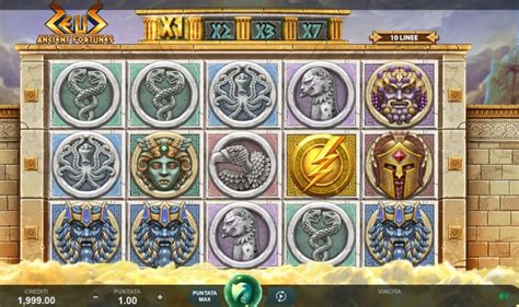 Ancient Fortunes Zeus 888 Casino