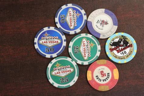 Antigo Cassino Tokens De Valor