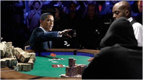 Barack Obama Poker Face