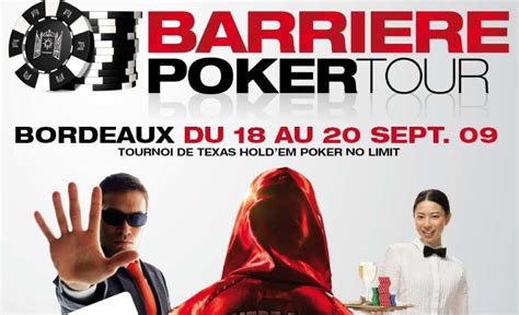 Barriere Poker Tour Bordeus