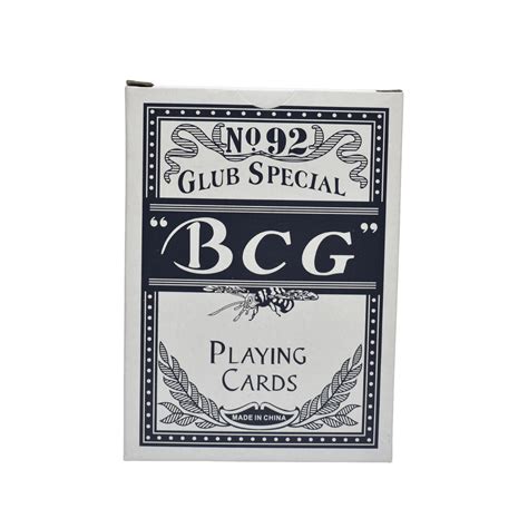 Bcg 92 Poker
