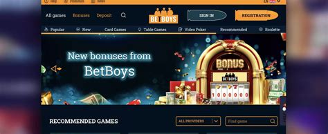 Betboys Casino Bonus