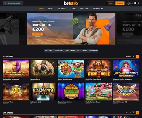 Betstro Casino Bonus