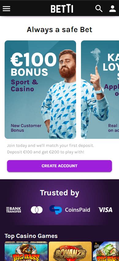 Betti Casino Apostas