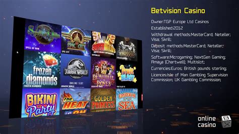 Betvision Casino Bonus