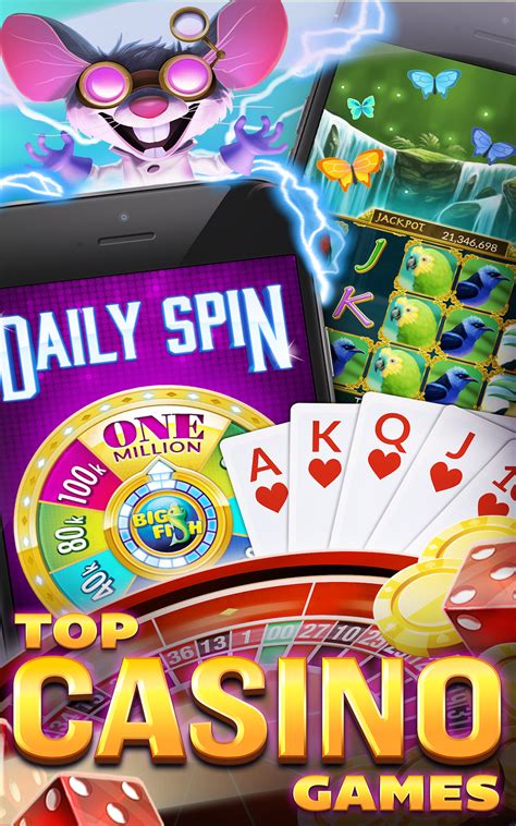 Big Fish Casino   Slots Poker Blackjack E Muito Mais App