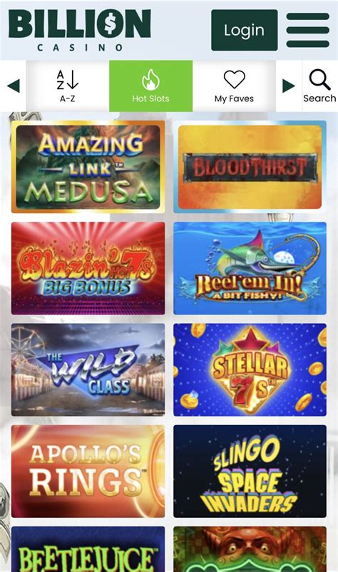 Billion Casino App