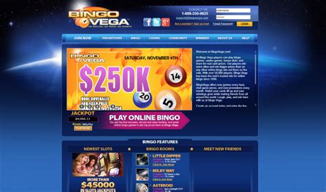 Bingo Vega Casino Bonus