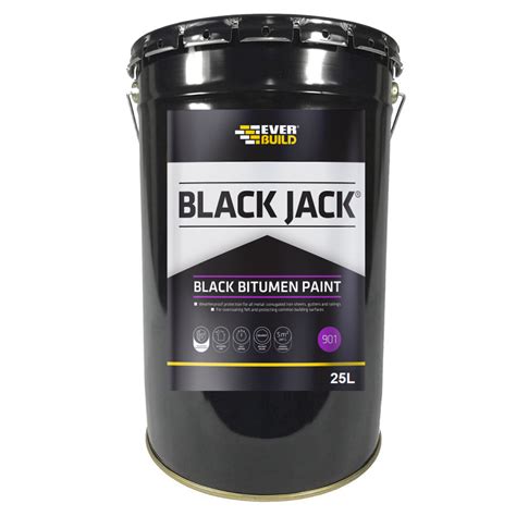 Black Jack Betume Tinta De Cobertura