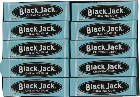 Black Jack Goma De Mascar Ingredientes