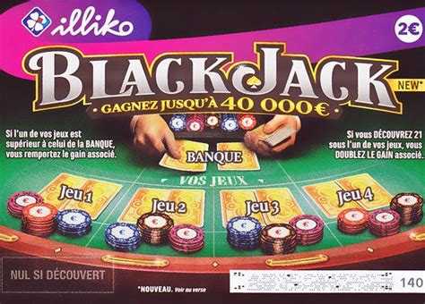 Black Jack Jeu Um Gratter