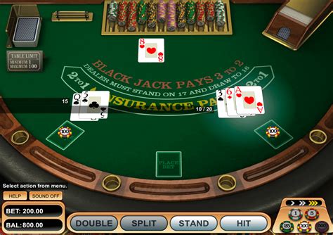 Blackjack Jeu Gratuit