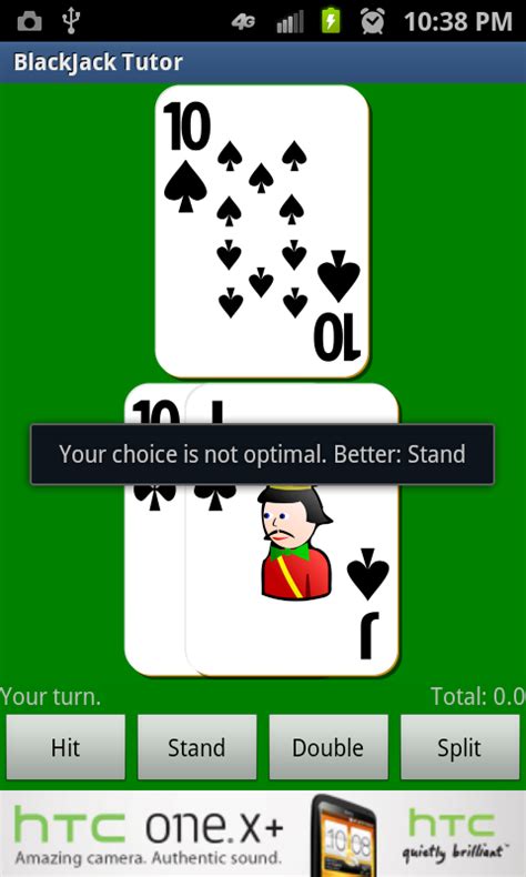 Blackjack Tutor App