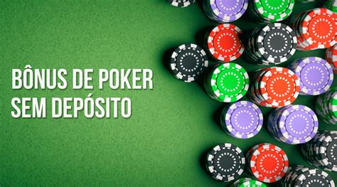 Bonus De Poker Sem Deposito De $