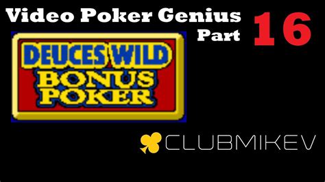 Bonus Deuces Wild Habanero Pokerstars