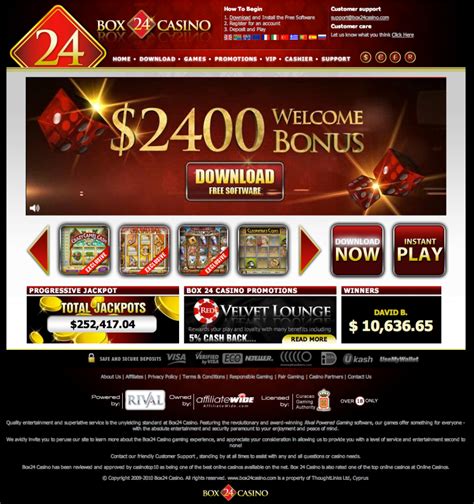 Box 24 Casino Login