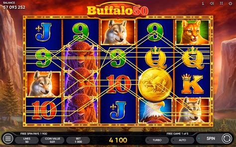 Buffalo 50 Slot Gratis