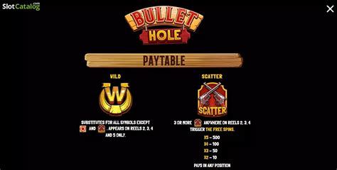 Bullet Hole Slot Gratis