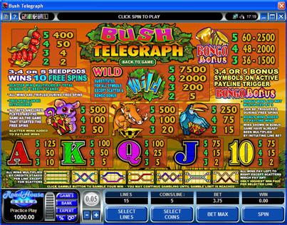 Bush Telegraph 888 Casino